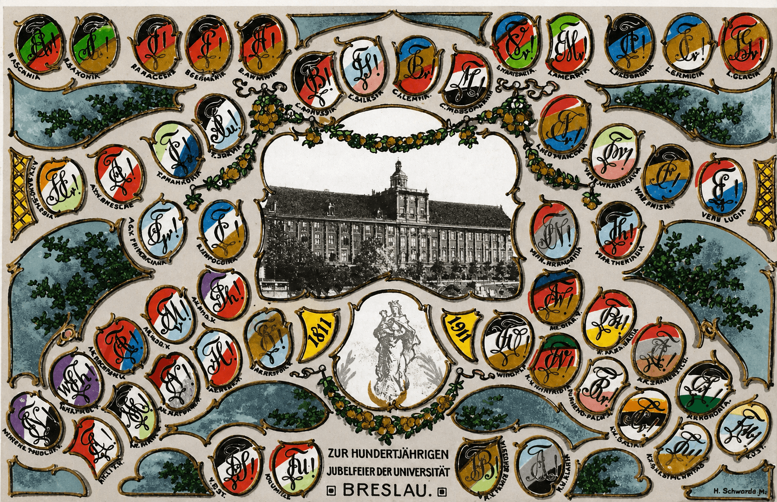 Jubelfeier der Breslauer Verbindungen